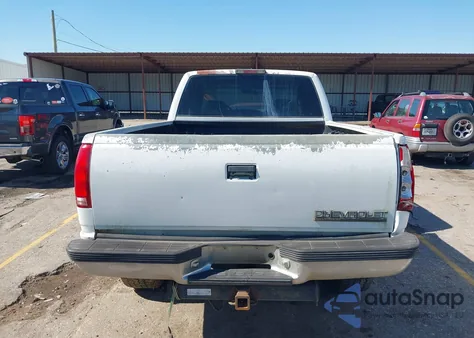 1998 Chevrolet K1500 Fleetside из США, поврежденный, VIN 2GCEK19R6W1237743